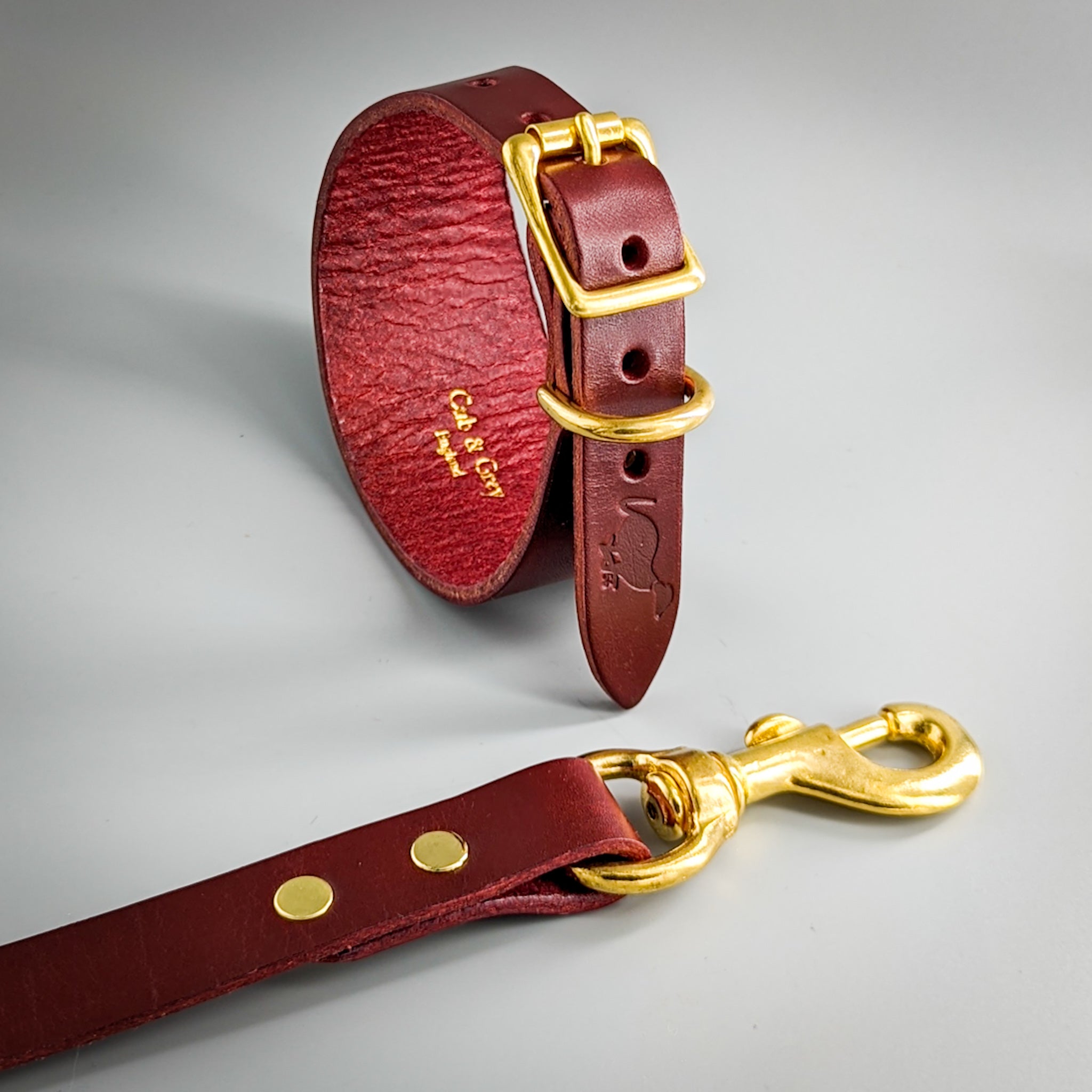 Extra Small Louis Vuitton Dog Collar and Leash - Royal Dog Collars