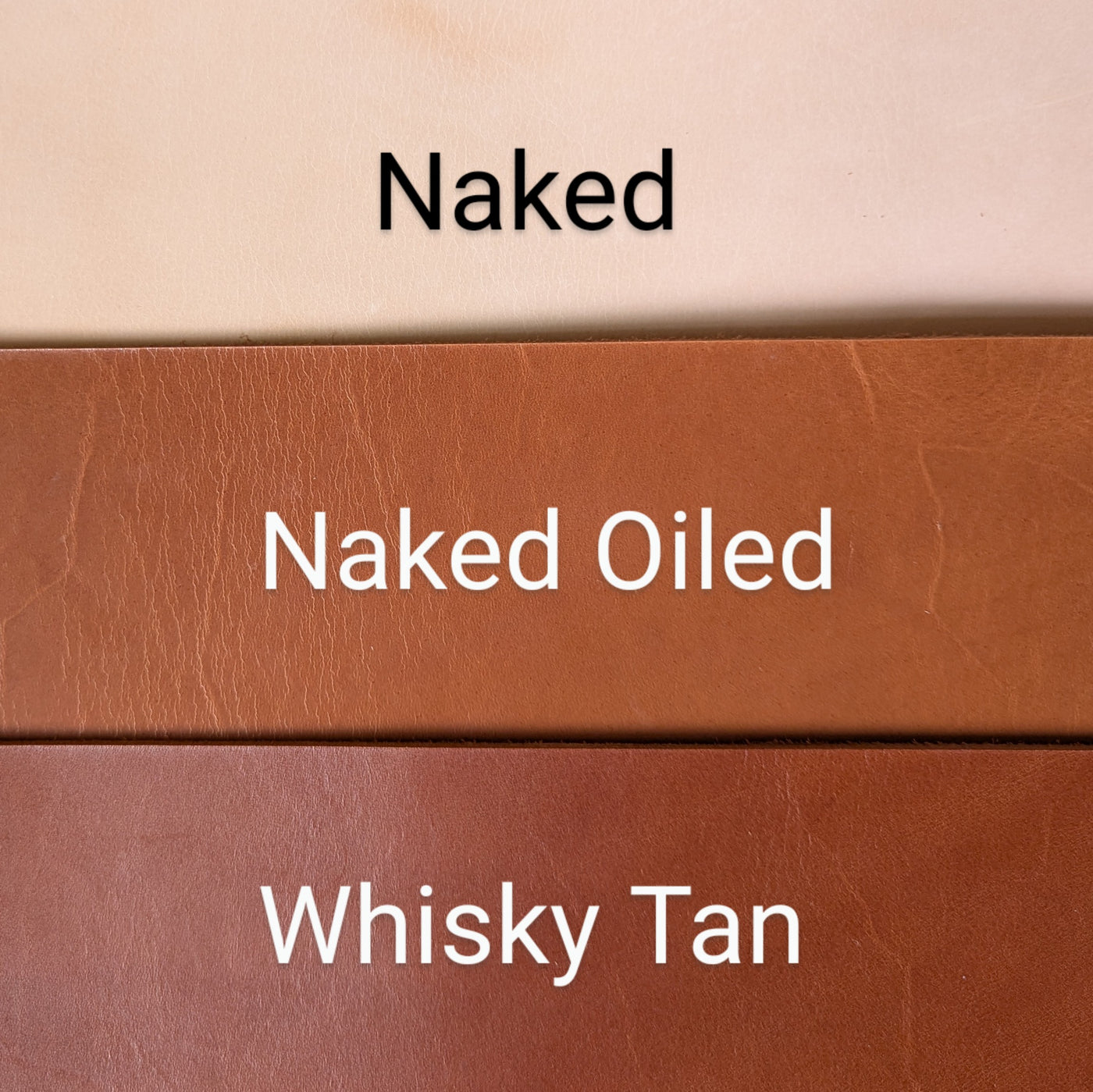Luxury Leather Dog Lead - Naked