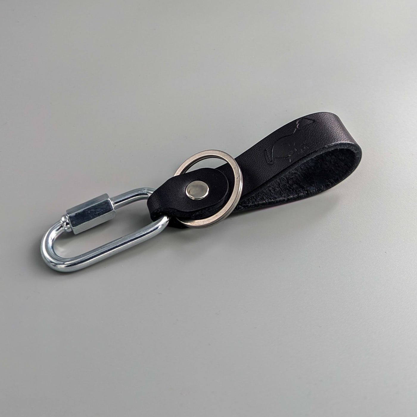 Personalised Leather Keyring